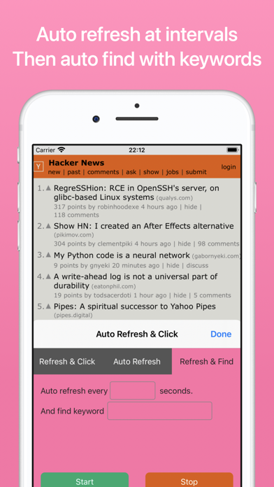 Screenshot #3 pour Auto Refresh & Clicker