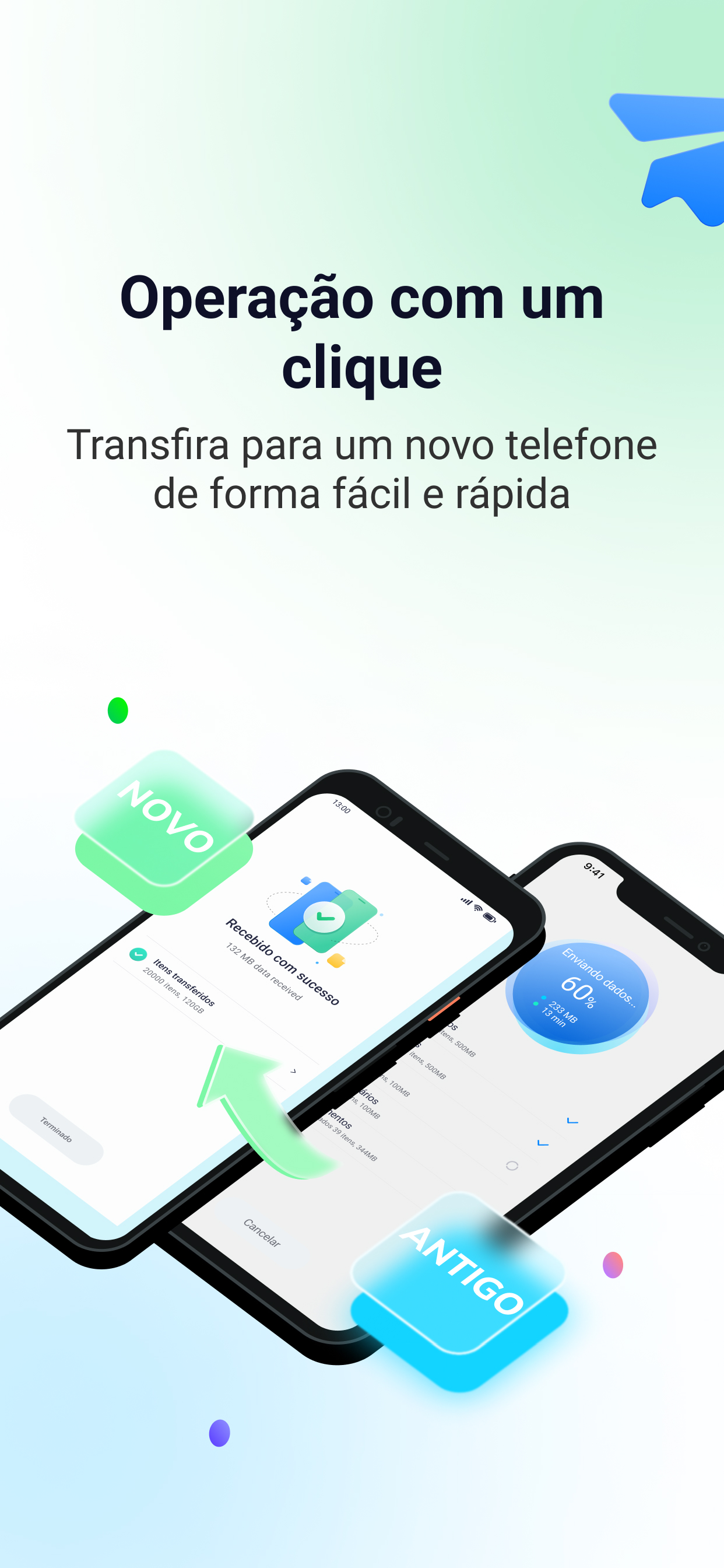 MobileTrans- Transferir dados
