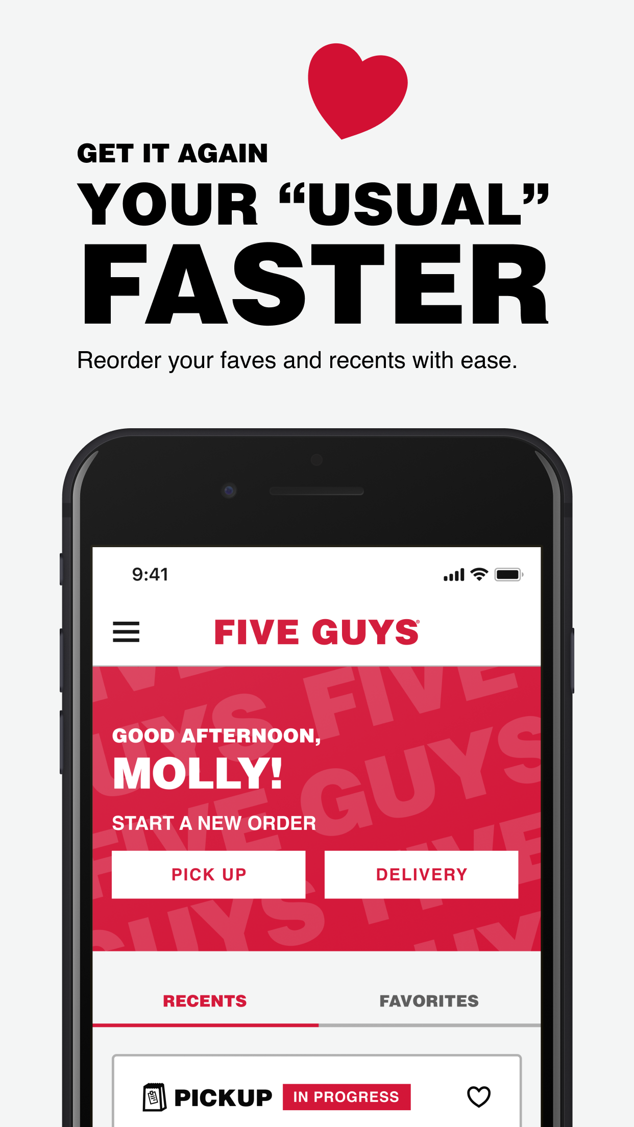 Five Guys Burgers & Fries screenshot 2