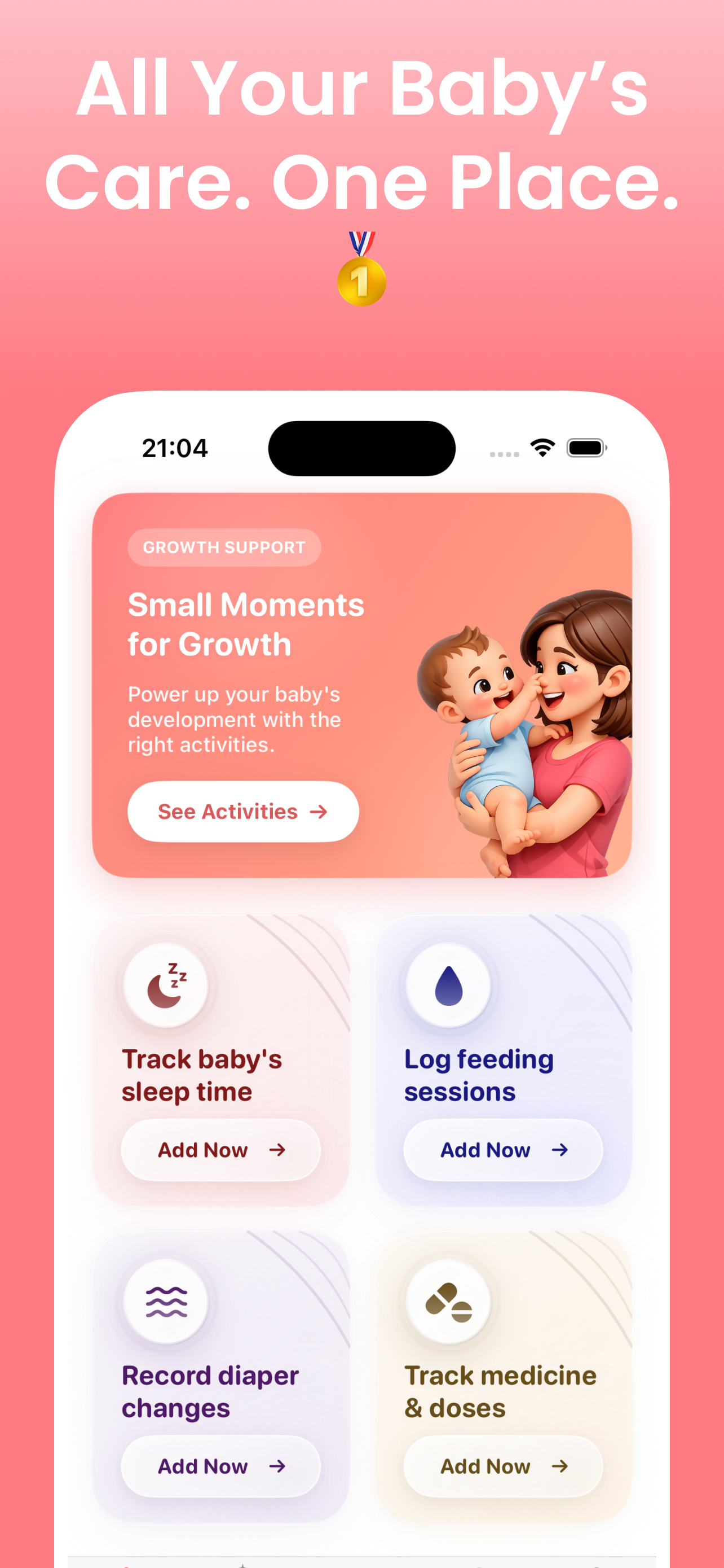 Baby Tracker & Pregnancy・Elisa screenshot 2