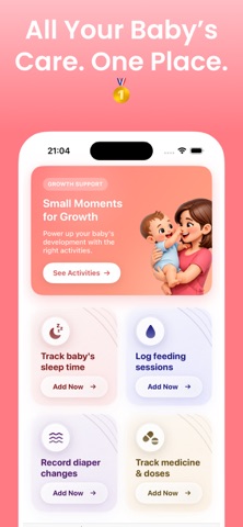 Baby Tracker & Pregnancy・Elisa iPhone screenshot