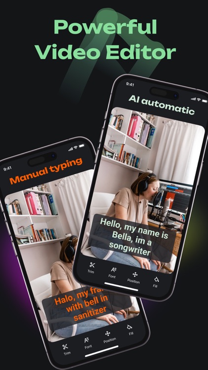 Captions AI: Video Subtitles