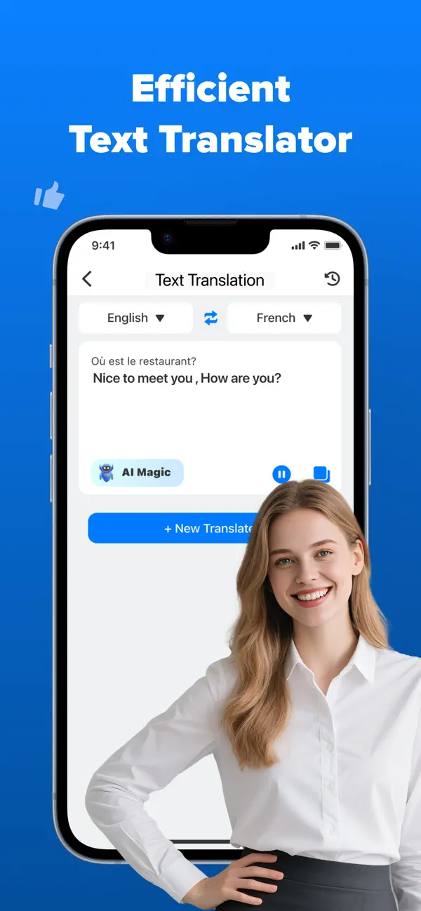 Screenshot #3 pour AI Translator:Voice&Text&Photo