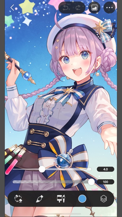 CLIP STUDIO PAINT for iPhoneのスクリーンショット