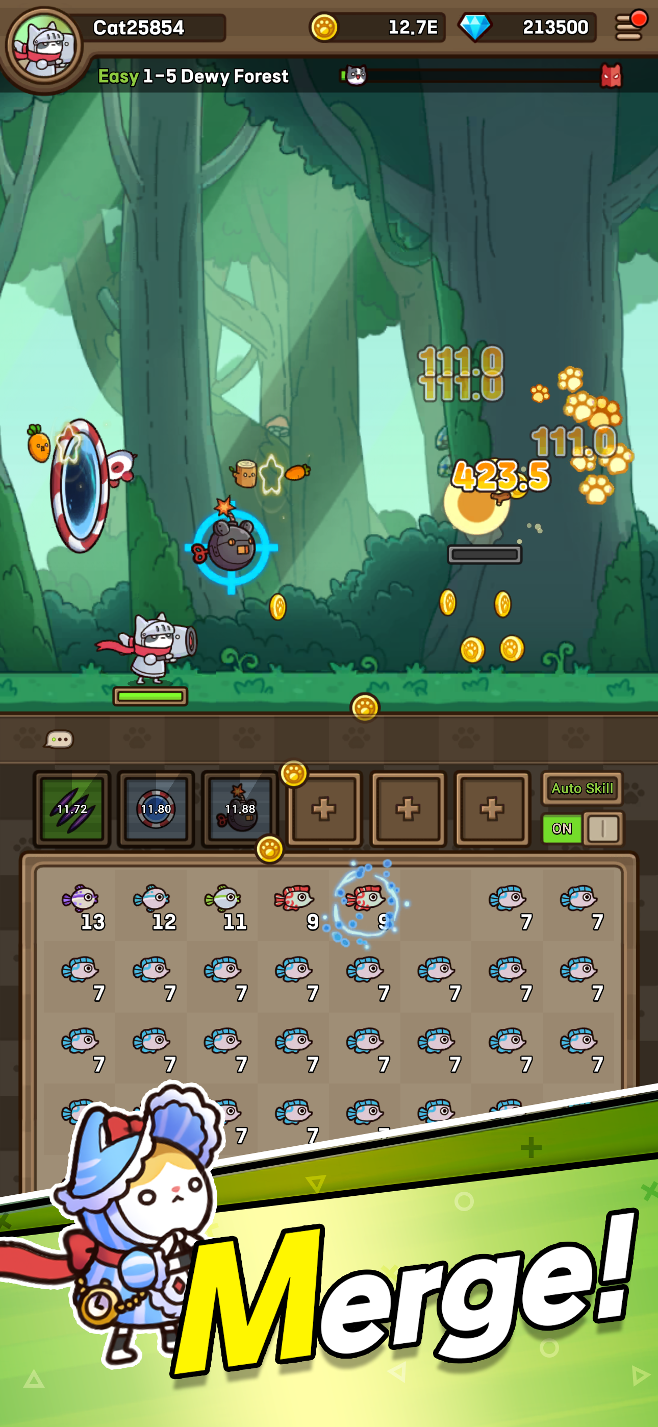 Cat Hero : Idle RPG
