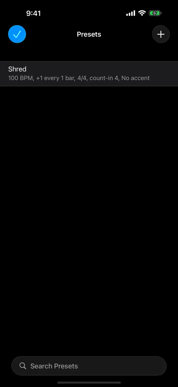 Screenshot #3 pour Metronome Step