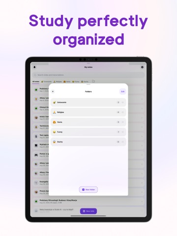 TapNote - Flashcards & Quizzes iPad screenshot 6