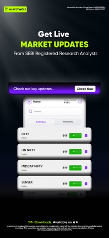 MarketWolf: Stocks & Options screenshot
