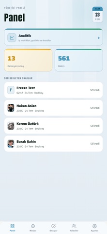 Kiralık Kaleci App iPhone screenshot 5