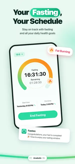 Fasteo: Intermittent Fasting screenshot 1