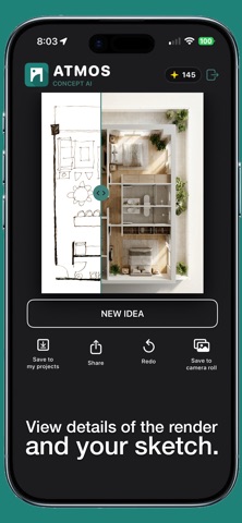 ATMOS: AI Architecture iPhone screenshot