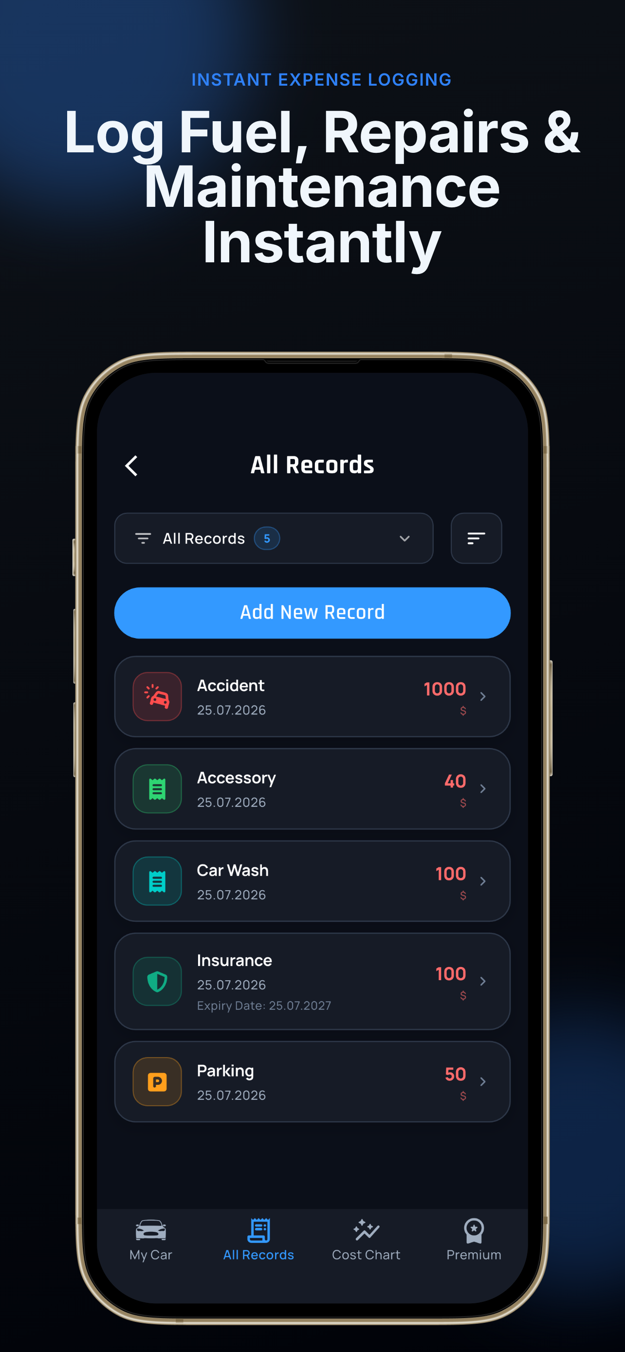 My Car: Vehicle Control screenshot 2
