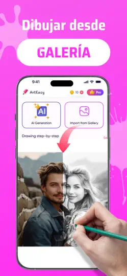 Captura de pantalla de Dibujar AR Y Calcar - ArtEasy en iPhone 5