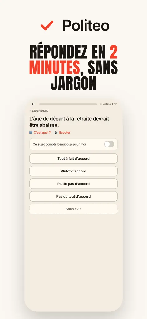Politeo · Présidentielle 2027 - Application Actualités | MWM