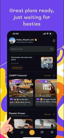 LifeBFF: Plan IRL Group Events Screenshot 2 of 6