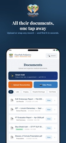 ClearPath Pediatrics screenshot