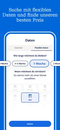 Screenshot von FeWo-direkt Ferienunterkünfte auf dem iPhone 5