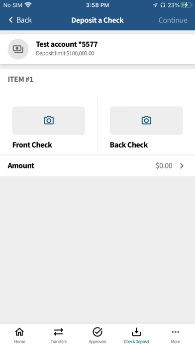 Chickasaw Bank business mobile Screenshot