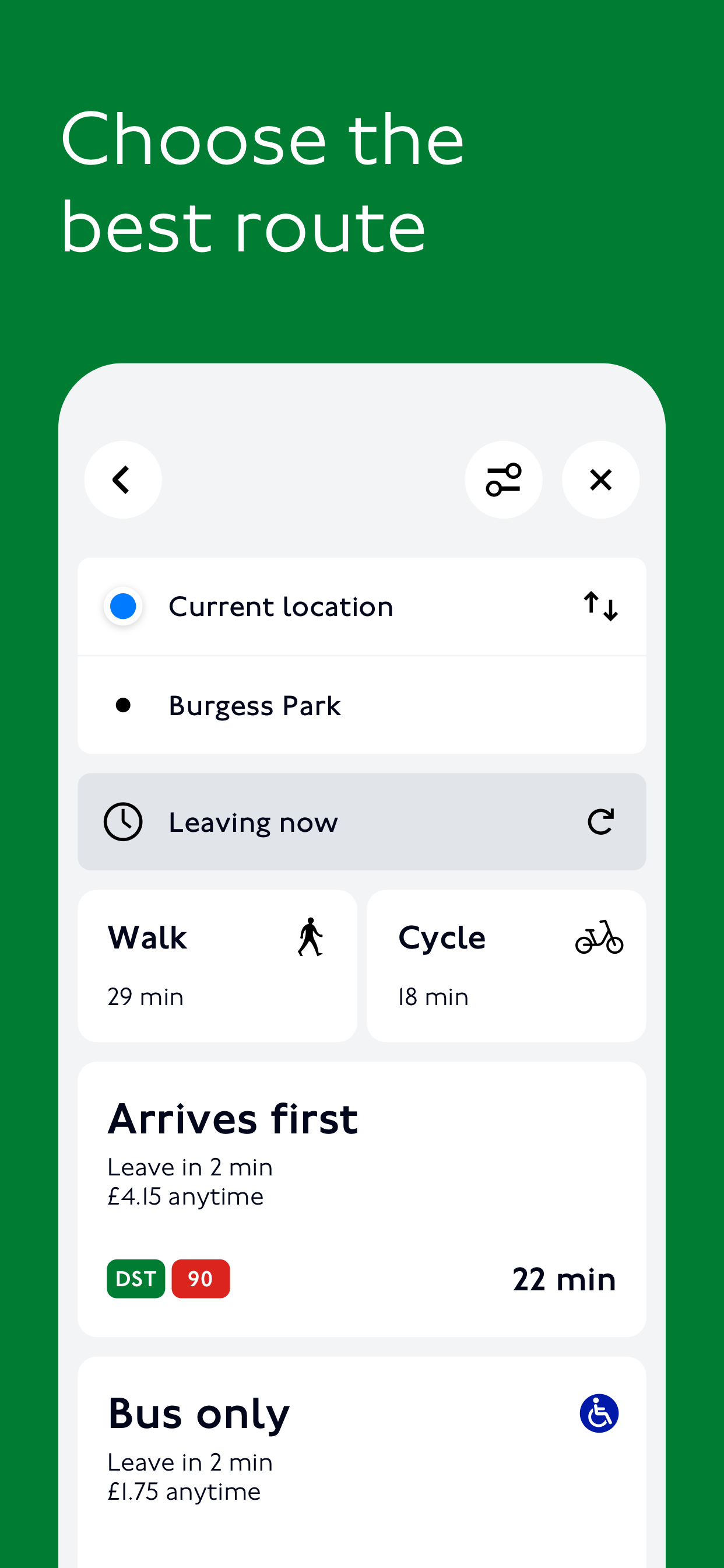 TfL Go: Plan, Pay, Travel