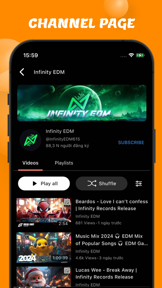 OneTube: Music & Video Player screenshot