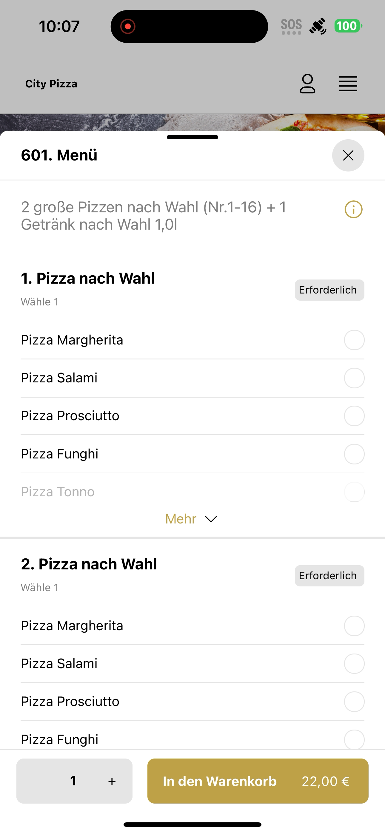 City Pizza Ulm screenshot 8