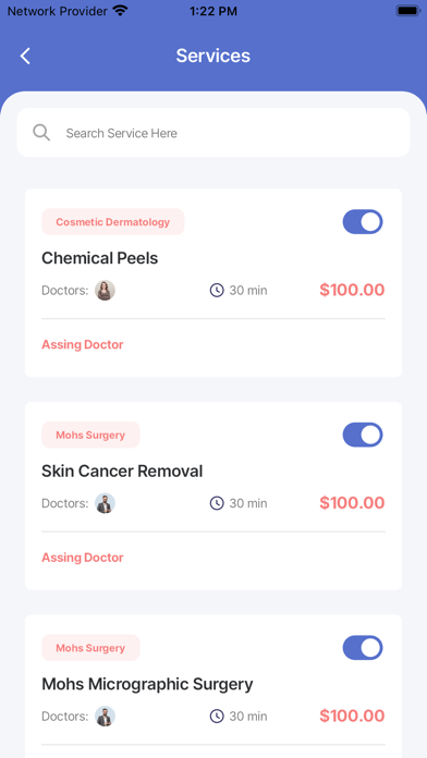 KiviCare Employee Screenshot