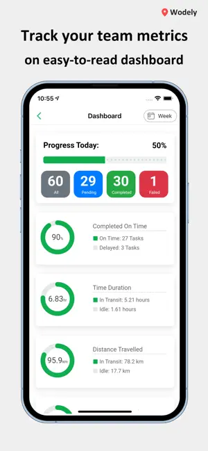 Wodely Dispatcher screenshot 1