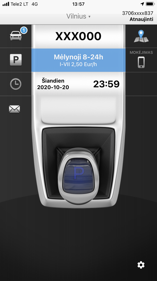 #6. m.Parking (iOS) 由: Vilnius