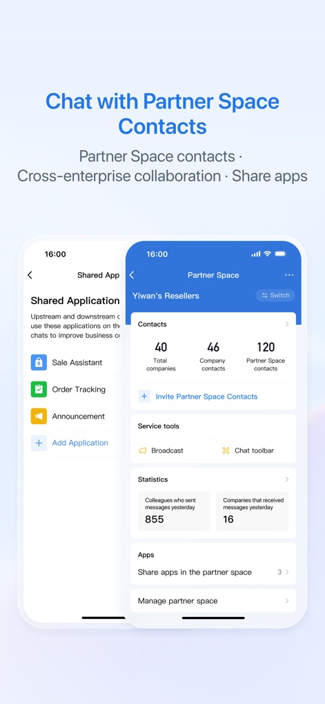WeCom-Work Communication&Tools - External Partner Collaboration