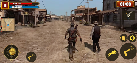 Rider Cowboy Shooting Survival screenshot 2