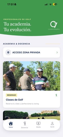 academiadegolf.es Screenshot 1 of 7