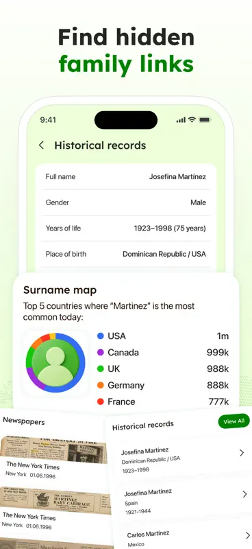 Family Tree Maker: AI Search screenshot 2 of 4