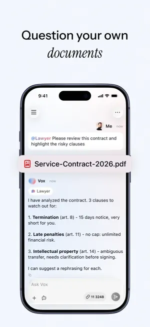 Vox Chat by Oreus AI screenshot 3