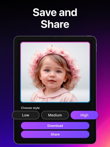Future Baby Generator: Cosplay iPad screenshot