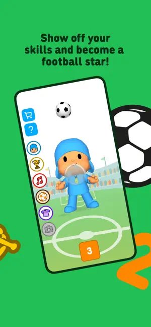 Talking Pocoyo Football screenshot 4