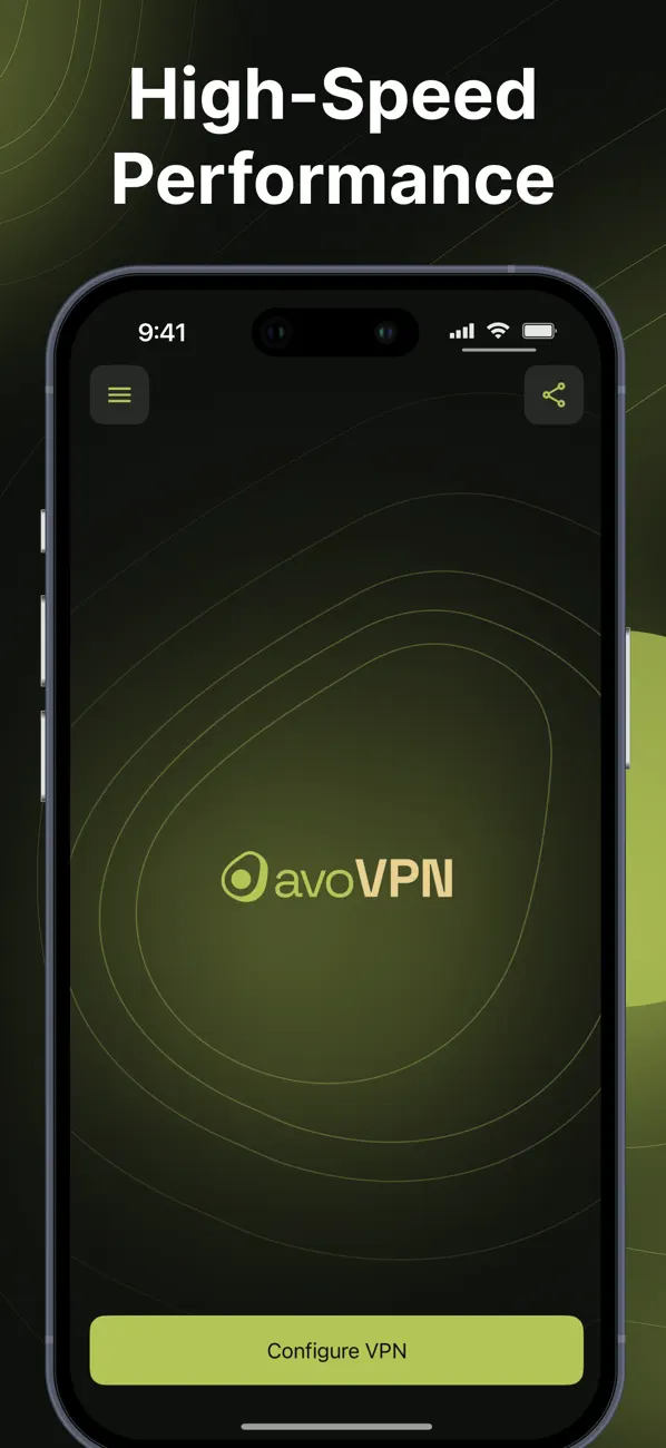 Screenshot #1 pour avoVPN