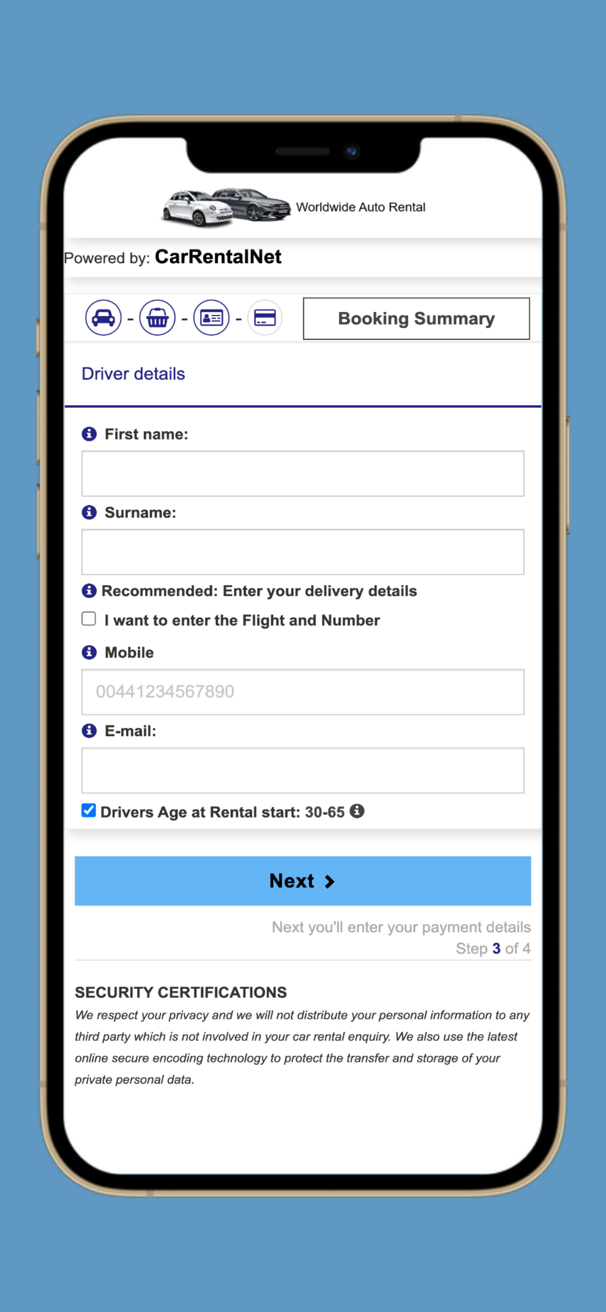 Global Auto Hire screenshot 5