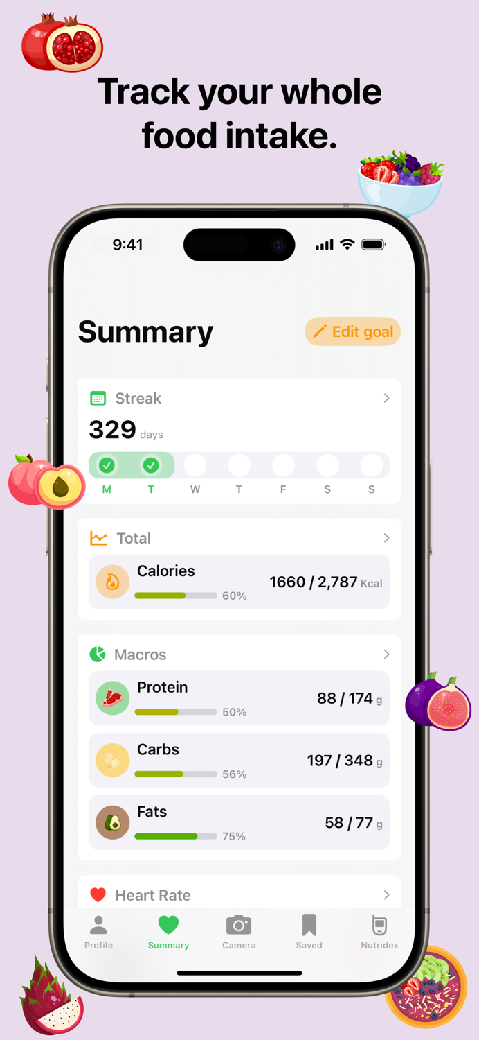 Nutrify Whole Food Tracker