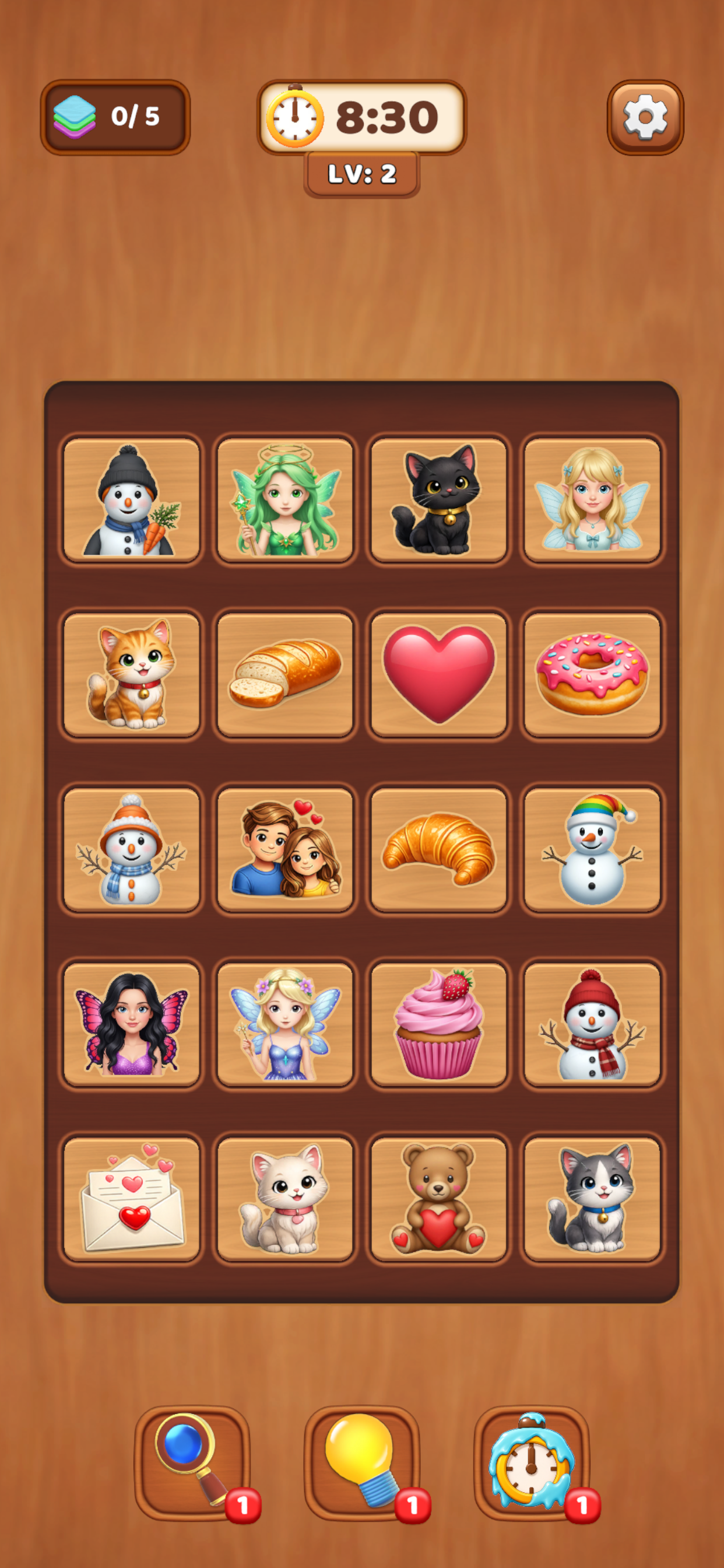 Emoji Wood Associations