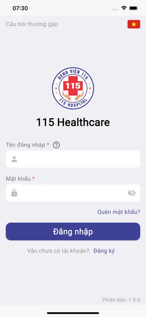 115 Healthcare iPhone screenshot 1
