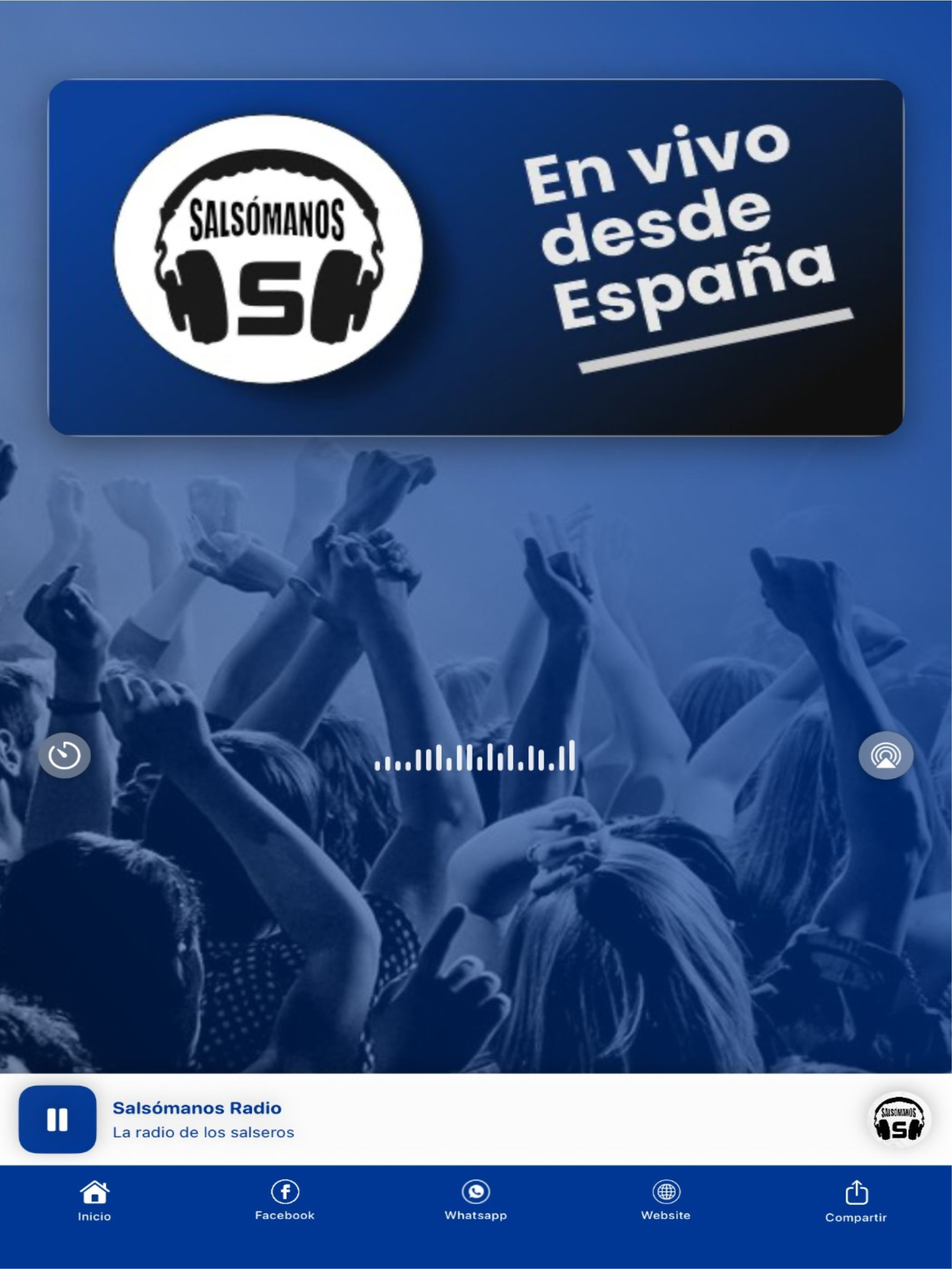 Radio Salsomanos screenshot 5