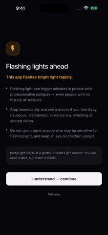 PartyLight: Strobe Disco Screenshot 4 of 4