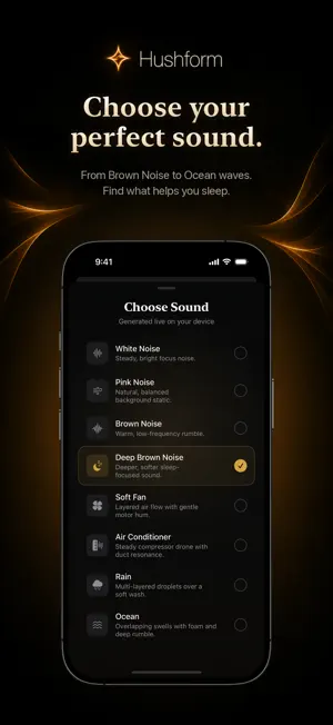 Hushform screenshot 2