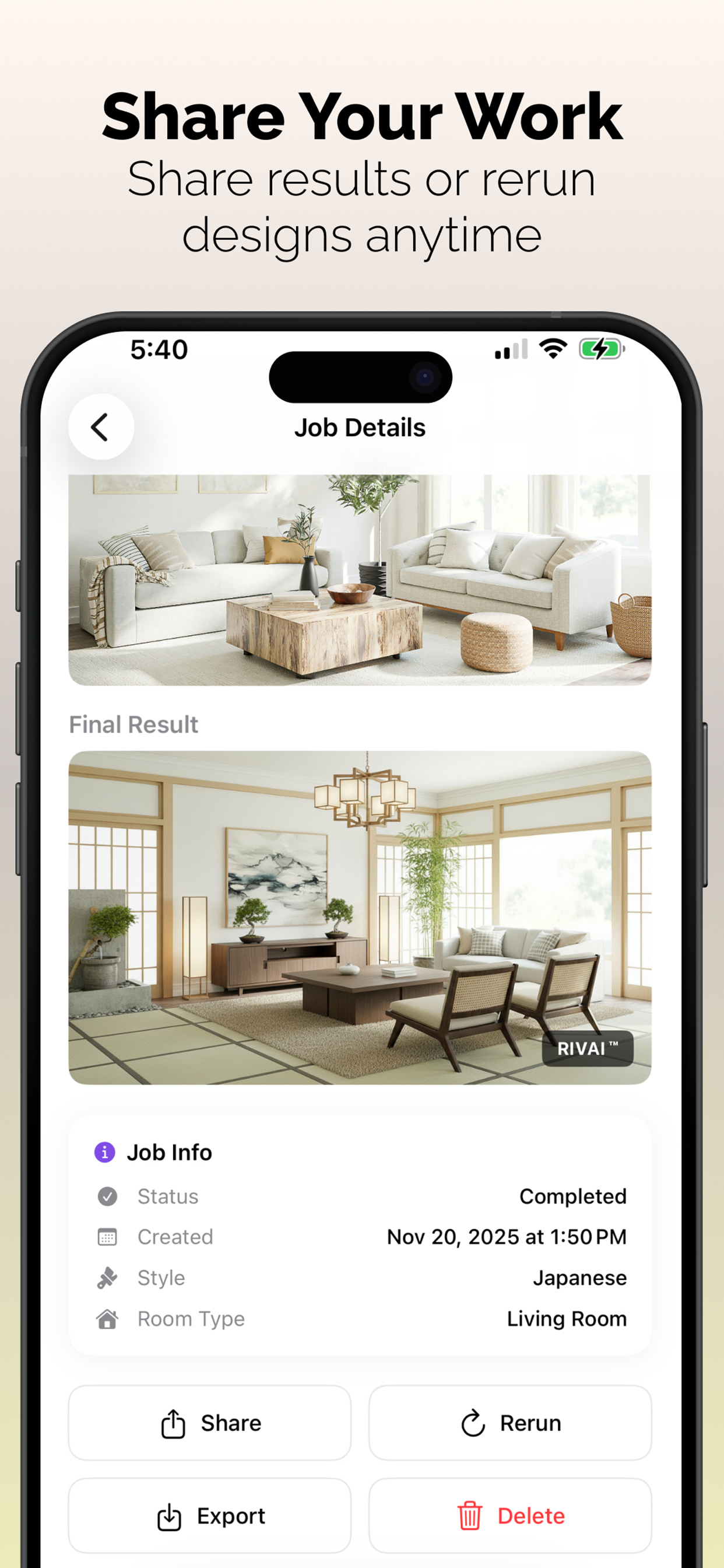 AI Home Design: Interior RivAI