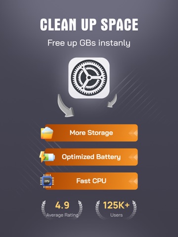Free Cleanup Guru Cleaner AI iPad screenshot