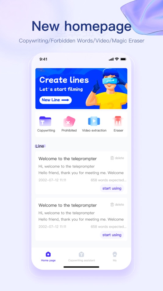 #2. Teleprompter x (iOS) 由: 天铭 陈