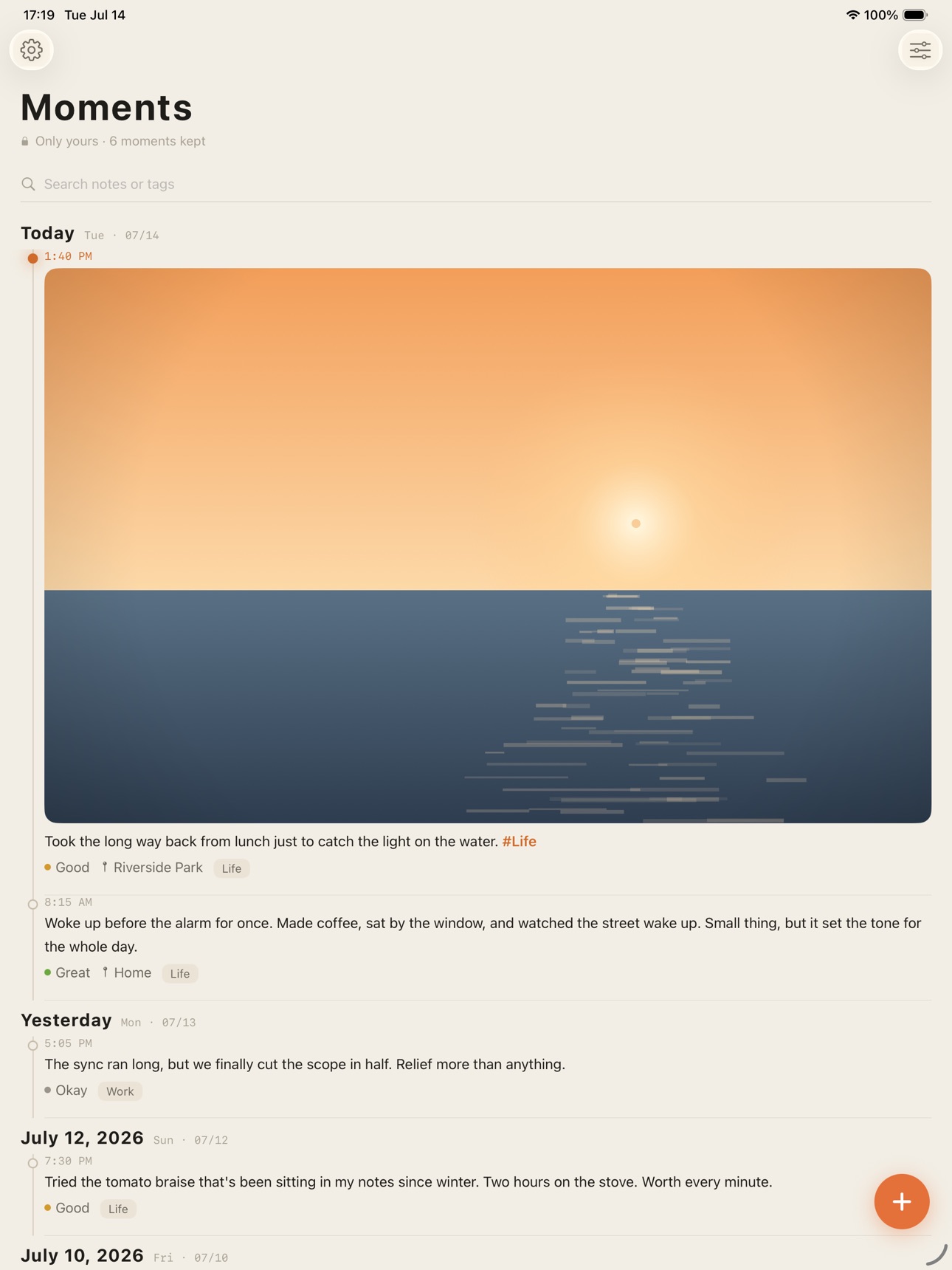 Screenshot 12 of Tracejar: Private Journal