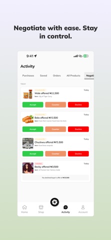 Bazaalive iPhone screenshot