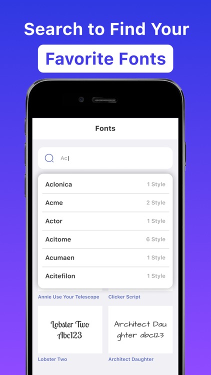 Fonts - Find, install any font screenshot-7