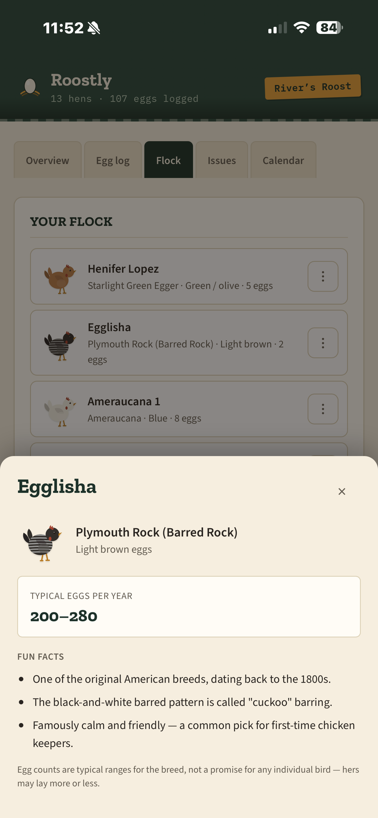 Roostly: Flock Tracker screenshot 4